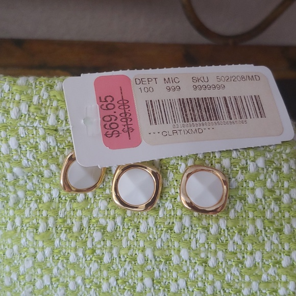 Antonio Melanie Mint Tweed Blazer, 84% Cotton - Picture 4 of 5